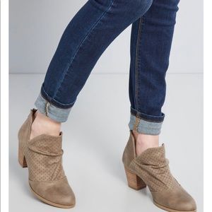 On My Own Block Heal Bootie by ModCloth